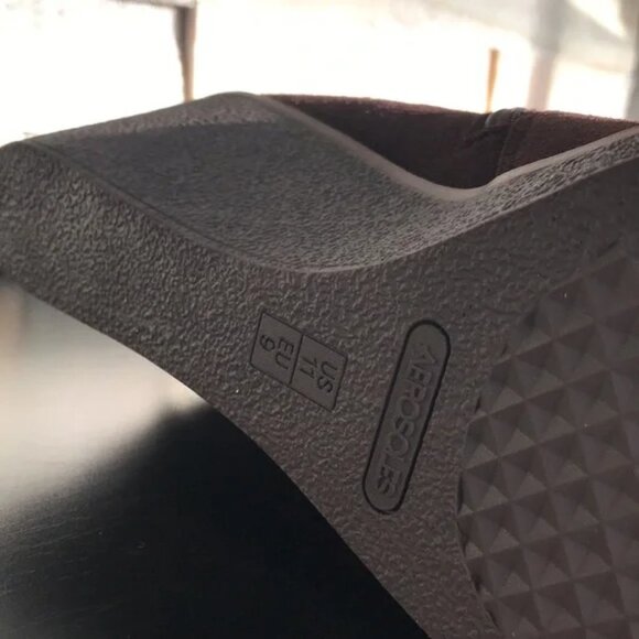 AEROSOLES Women's Binocular Wedge Boot - Picture 6 of 6